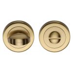 Heritage Brass - Round Bathroom Turn & Release - V0678