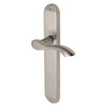 Heritage Brass - Algarve Long Door Handle on Plate