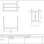 Pewter Rectangular Log Holder
