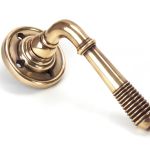 From The Anvil Reeded Lever on Rose Set