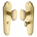 Heritage Brass - Charlston Door Knob on Plate