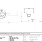 Anvil Newbury Lever on Rose Set - Unsprung