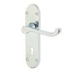Jedo Epsom Suite Lever on Back Plate