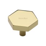 Heritage Brass - Hexagon Cabinet Knob