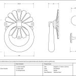 Pewter Shropshire Door Knocker