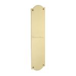 Heritage Brass - Shaped Fingerplate