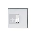 DND - Euro Profile Keyhole Escutcheon Square - BD04E