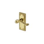 Heritage Brass - Georgian Short Door Handle on Plate