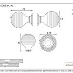 Anvil Cottage Mortice/Rim Knob Set - Small