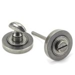 Anvil Round Thumbturn Set (Plain)