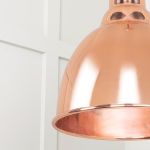 Smooth Copper Brindley Cluster Pendant