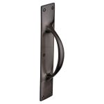 Heritage Brass - Door Pull Handle on Plate