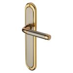 Heritage Brass - Saturn Long Door Handle on Plate