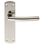 Steelworx Residential Arched Lever on Backplate