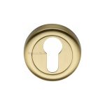 Heritage Brass - Euro Profile Cylinder Escutcheon Round - V6724