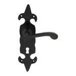 Fleur de lys' Lever on Backplate