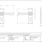 From The Anvil Straight Lever Set