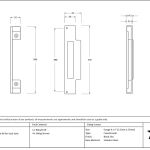 From The Anvil ½" Rebate Kit for Sash Lock