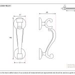 Anvil Doctors Door Knocker