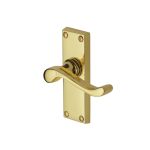 Heritage Brass - Bedford Short Door Handle on Plate