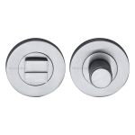 Heritage Brass - Round Knurled Bathroom Turn & Release