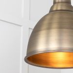 Aged Brass Brindley Cluster Pendant