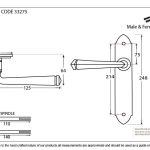 Anvil Gothic Lever Set