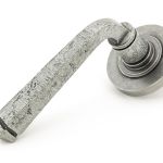 Avon Round Lever on Rose Set (Plain) - Unsprung