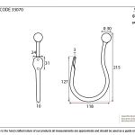 Curtain Tie Back (pair)