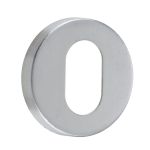 Oval Profile Escutcheons SS Grade 201