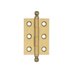 Hoxton Brass Finial Cabinet Hinges