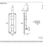 Anvil Slide Knob Bolt