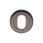 Heritage Brass - Oval Profile Cylinder Escutcheon Round - V4010