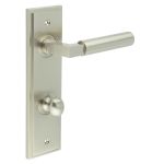 Burlington Westminster Door Handles On Back Plate with Turn & Release