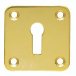 Square Standard Keyhole Profile Escutcheon 51mm