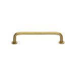 Heritage Brass - Wire Cabinet Pull Handle with Rose