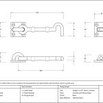 Anvil Cast Cabin Hook