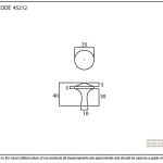 From The Anvil Shropshire Cabinet Knob