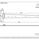 From The Anvil Penny End T Hinge (pair)