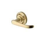Heritage Brass - Windsor Door Handle on Round Rose