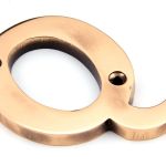 From The Anvil Polished Bronze Letter