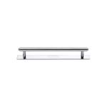 Heritage Brass - Step Cabinet Pull Handle with Plate