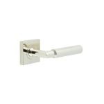 Burlington Piccadilly Knurled Door Handles On Rose