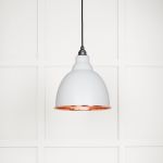 Smooth Copper Brindley Pendant in Flock