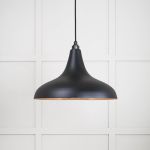 Smooth Copper Frankley Pendant in Elan Black