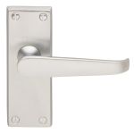 Victorian Lever on Backplate