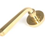 Avon Round Lever on Rose Set (Plain)