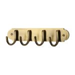 Heritage Brass - Coat Hooks on Plate 