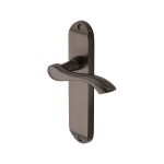 Heritage Brass - Algarve Door Handle on Plate