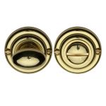 Heritage Brass - Round Bathroom Turn & Release - V1015